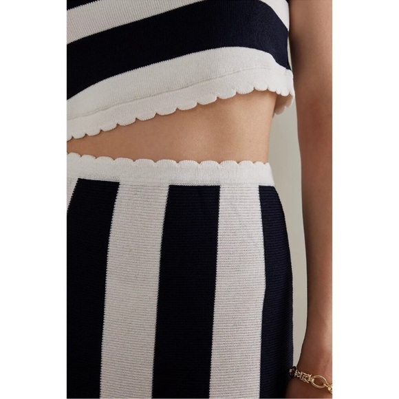 NWT! The Mandy Striped Slim Midi Skirt by Celandine Medium 🐢 - Picture 5 of 11
